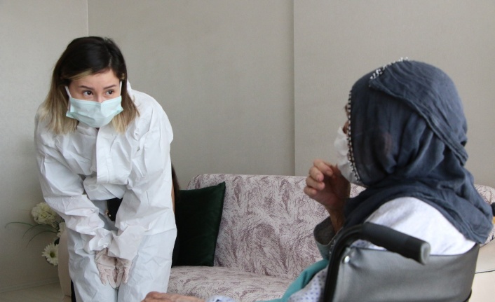 Pandemiye rağmen, evde sağlık hizmeti kesintiye uğramadı