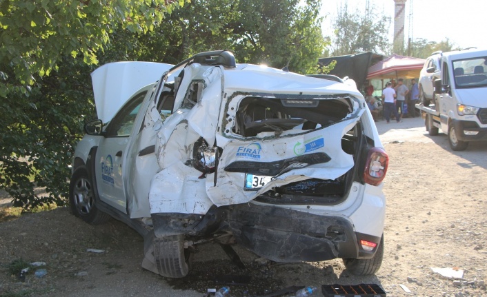 Elazığ’da zincirleme trafik kazası: 8 yaralı