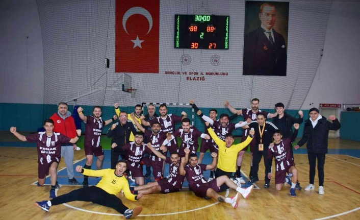 Hentbol 2. Ligi: Elazığ Gençlikspor: 30 - Van Erek Beş Yıldızspor: 27