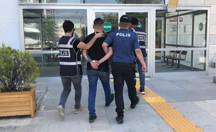 Elazığ’da 21 suç kaydı bulunan şüpheli tutuklandı