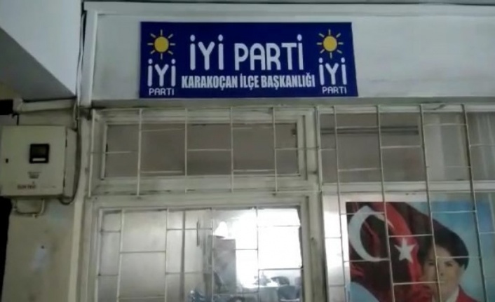 Elazığ’da İYİ Parti ilçe binasında hırsızlık