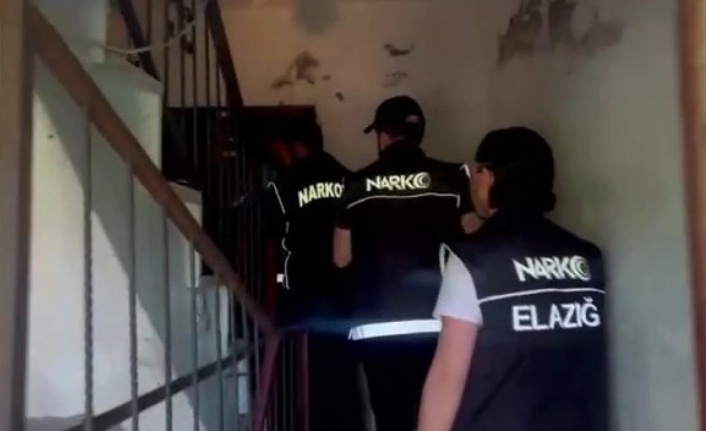 Elazığ’da uyuşturucudan 2 kişi tutuklandı