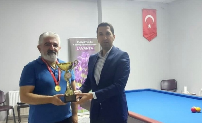 Elazığ’da Bilardo Şampiyonası sona erdi