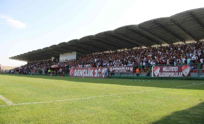 Elazığ’da sezonun ilk maçına yoğun ilgi