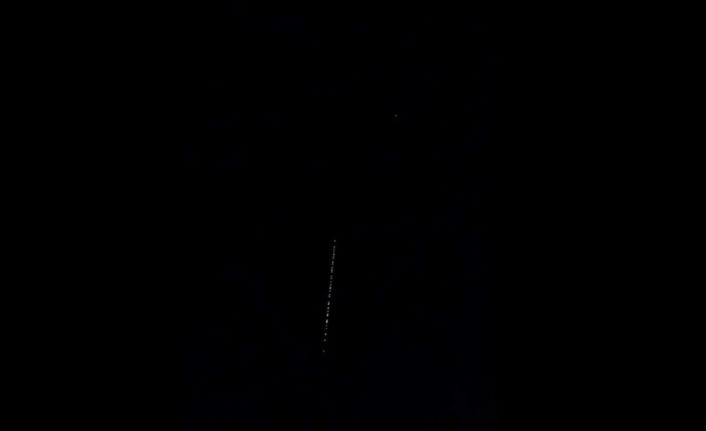Starlink uyduları Karakoçan semalarında görüntülendi