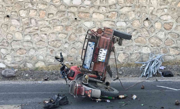 Elazığ’da motosikletler çarpıştı: 2 yaralı