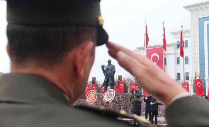 Elazığ’da 10 Kasım Atatürk’ü Anma Günü töreni