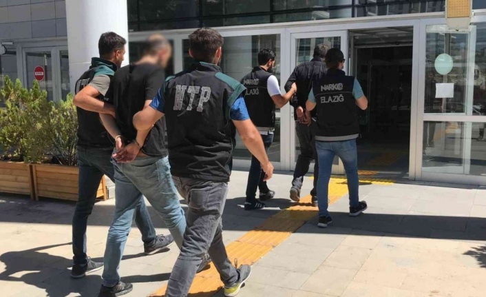Elazığ’da uyuşturucuyla mücadele aralıksız sürüyor: 3 tutuklama