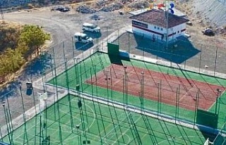 Ağın’da spor tesisleri yenilendi