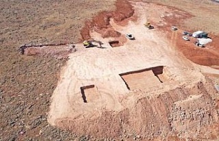 Elazığ’da atık getirme merkezi inşaatı çalışmalarına...