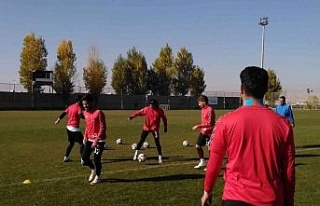 Elazığspor, Batman Petrolspor maçı hazırlıklarına...