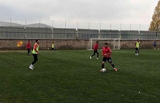 Elazığspor, Belediye Kütahyaspor maçı hazırlıklarına...