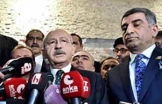 CHP Genel Başkanı Kılıçdaroğlu ve milletvekili...
