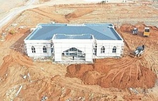 Şehit Fethi Sekin Külliyesi inşası hızla ilerliyor