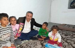 Başkan Çadırcı Suriyeli ailelerle iftarda bir...