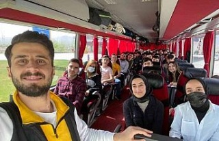 Elazığlı gençler Ankara yolcusu