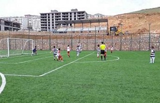 Futbol küçükler grup maçları Elazığ’da başladı