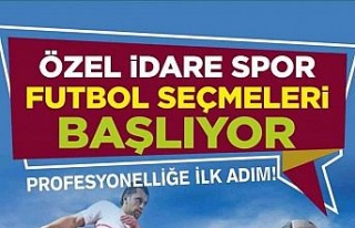 Elazığ İl Özel İdarespor futbolcu seçmeleri...