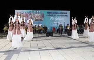 ‘Türk dünyasından esintiler’ konserine Elazığlılar...