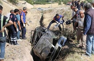 Elazığ’da trafik kazası: Ekipler sıkışan yaralı...