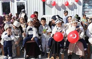 Elazığ’da Ahıska Türkü çocuklar için toplu...