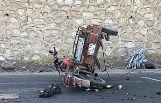Elazığ’da motosiklet kazasında yaralanan sürücü,...