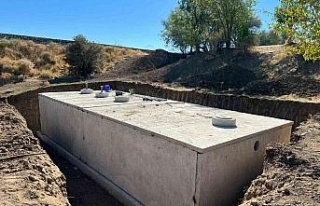 Elazığ’ın köylerinde alt yapı çalışmaları...