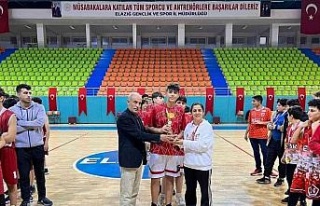 Elazığ’da Basketbol Yerel Lig U14 müsabakaları...