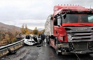 Elazığ’daki kazada 1 kişi hayatını kaybetti