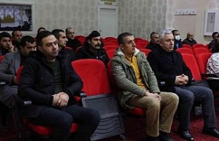 Elazığ Belediyesi çalışanlarına yönelik eğitimler...