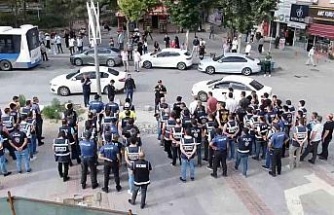 Elazığ’da polis göz açtırmıyor: 1429 kişi sorgulandı, aranan 7 şüpheli yakalandı