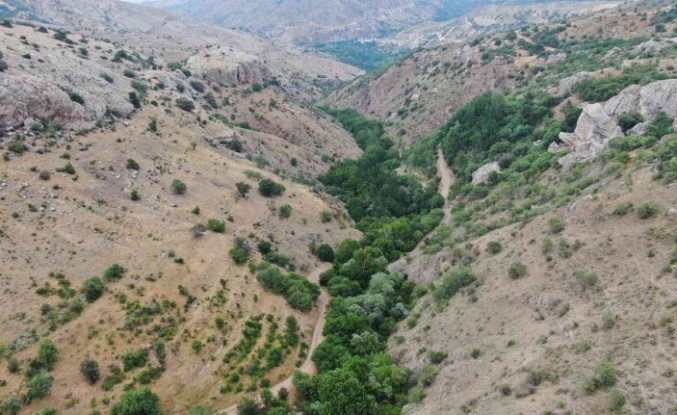 Ölbe vadisi ve Deve Mağarası turizme kazandırılmayı bekliyor